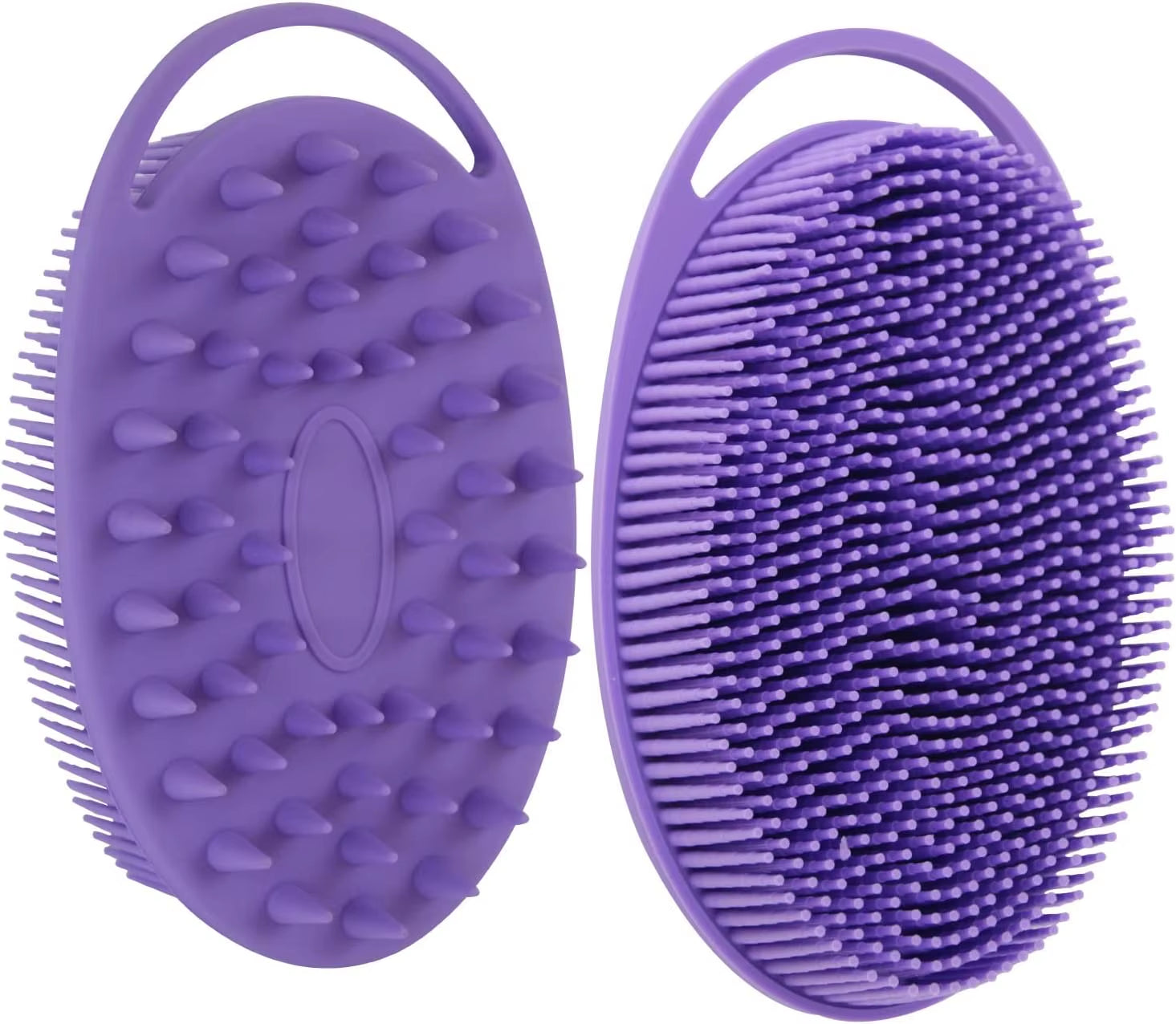 Silicone Body Scrubber and Loofah for Shower Use - Body Wash Scrub Brush