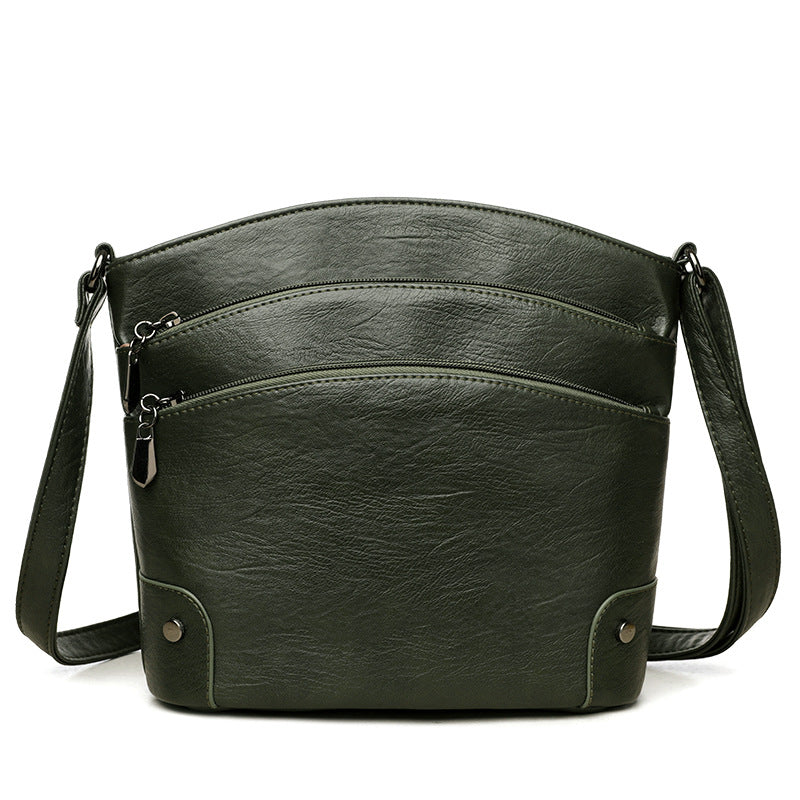 Middle-aged And Elderly Bucket Bag Multi-layer Large Capacity Hot Sale