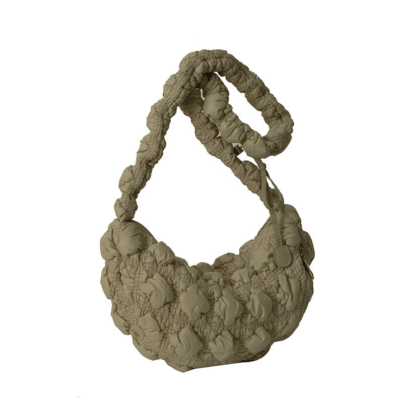 Cloud Bag Bubble Pleated Down Lightweight