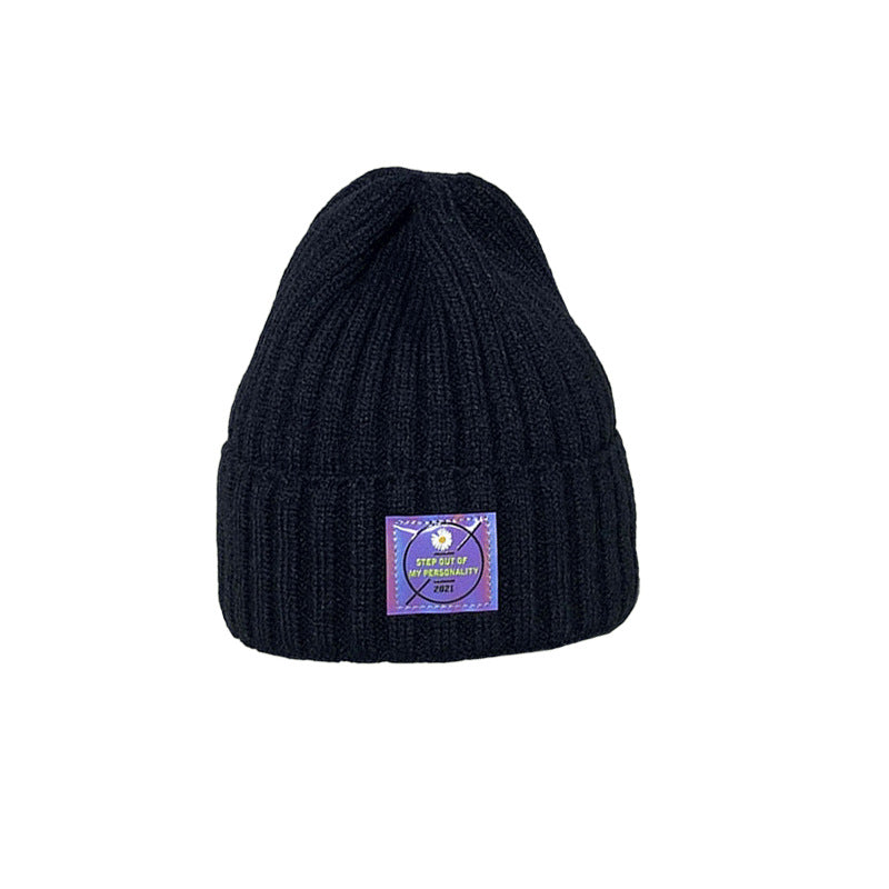 Knitted Autumn And Winter Wool Hat Thin