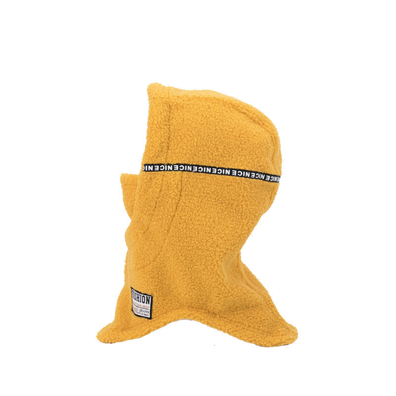 Women's One-piece Sweater Hat Warm In Winter
