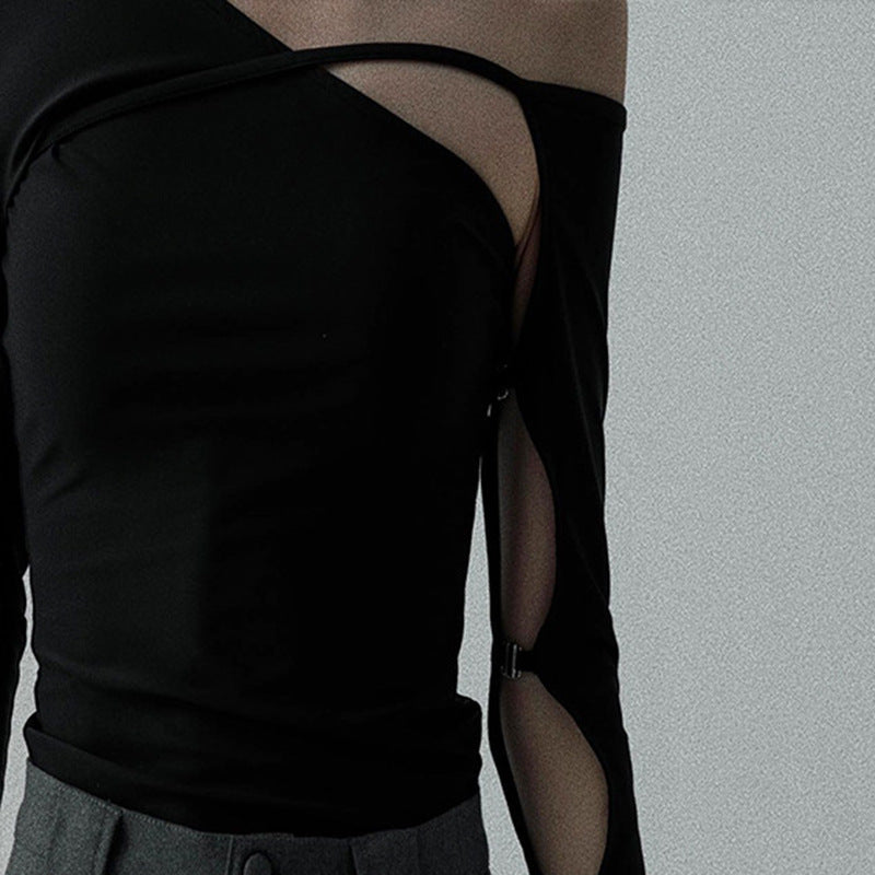 Stylish And Minimalist Long Sleeve Top For Women