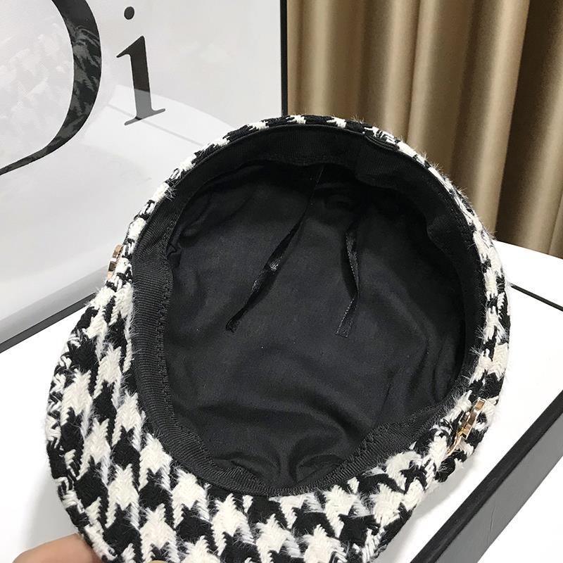 British Style Octagonal Cap Women's Hat