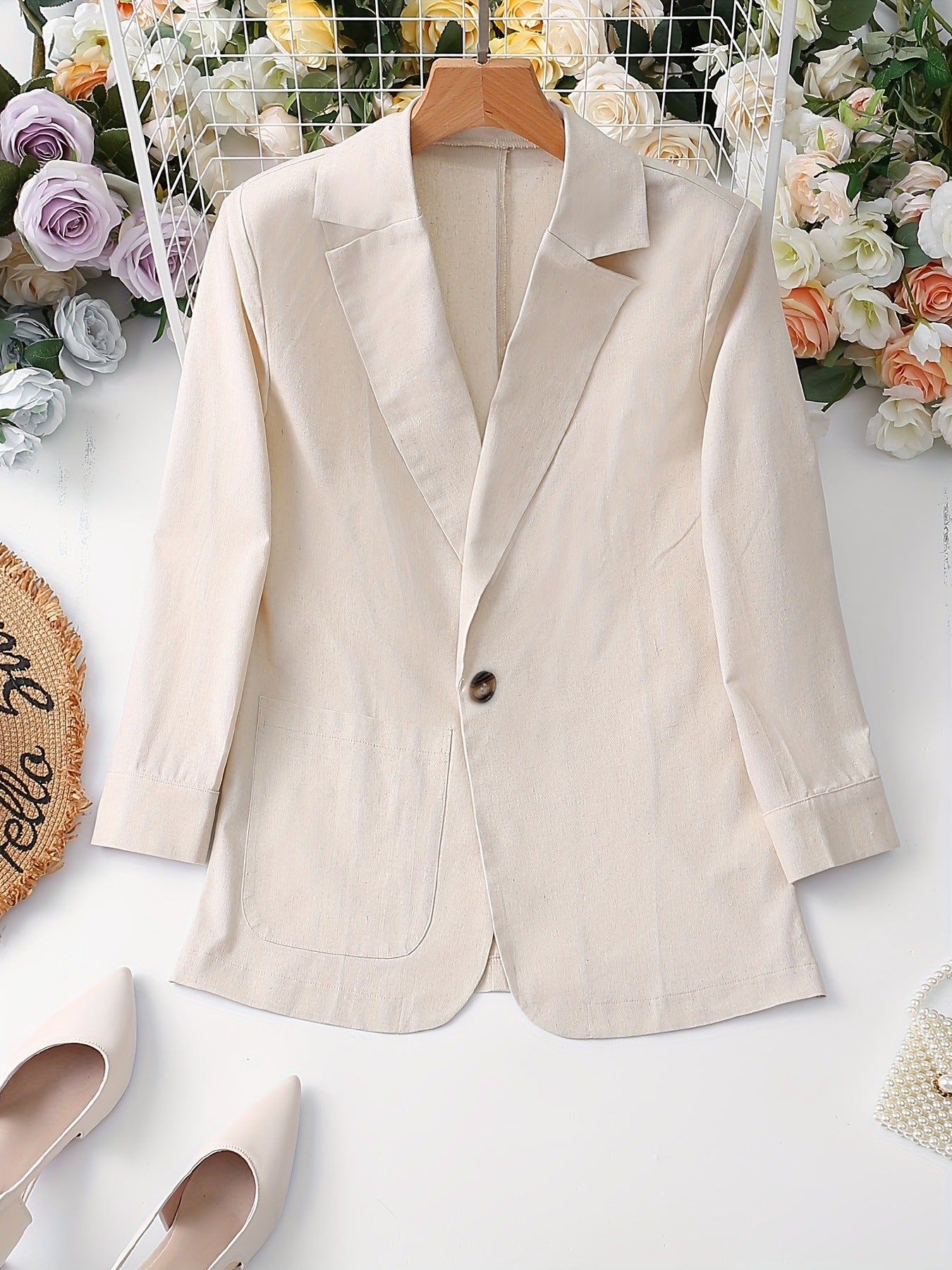 Elegant Light Gray Blazer Light Gray Elegant Blazer Matching