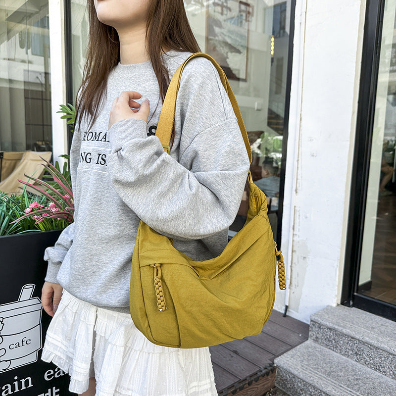 Korean-style Niche Lightweight Crossbody Shoulder Bag For Fall And Winter