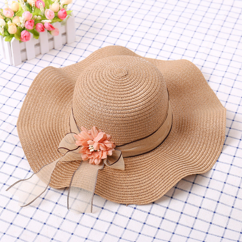 Women's Straw Hat Outdoor Sun Protection