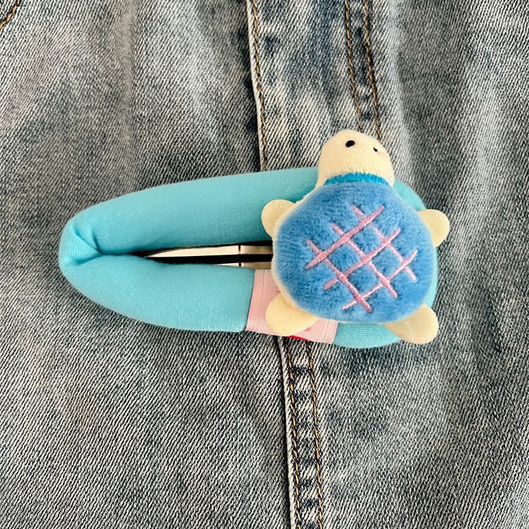 Autumn And Winter Little Turtle Barrettes Cute Cartoon