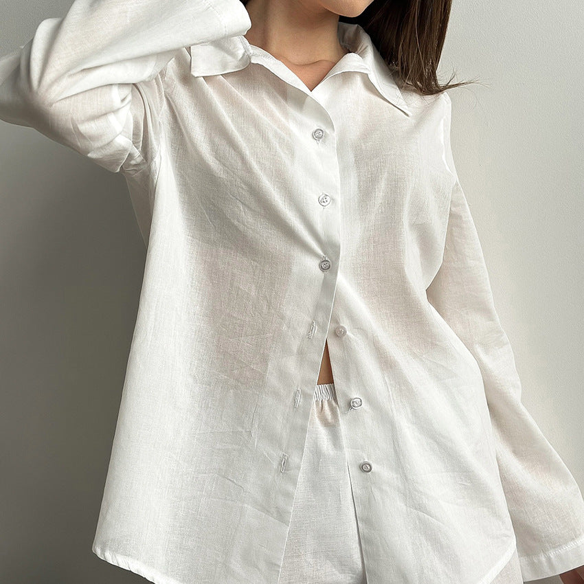 Autumn Cotton Long-sleeve Pants Set Comfortable