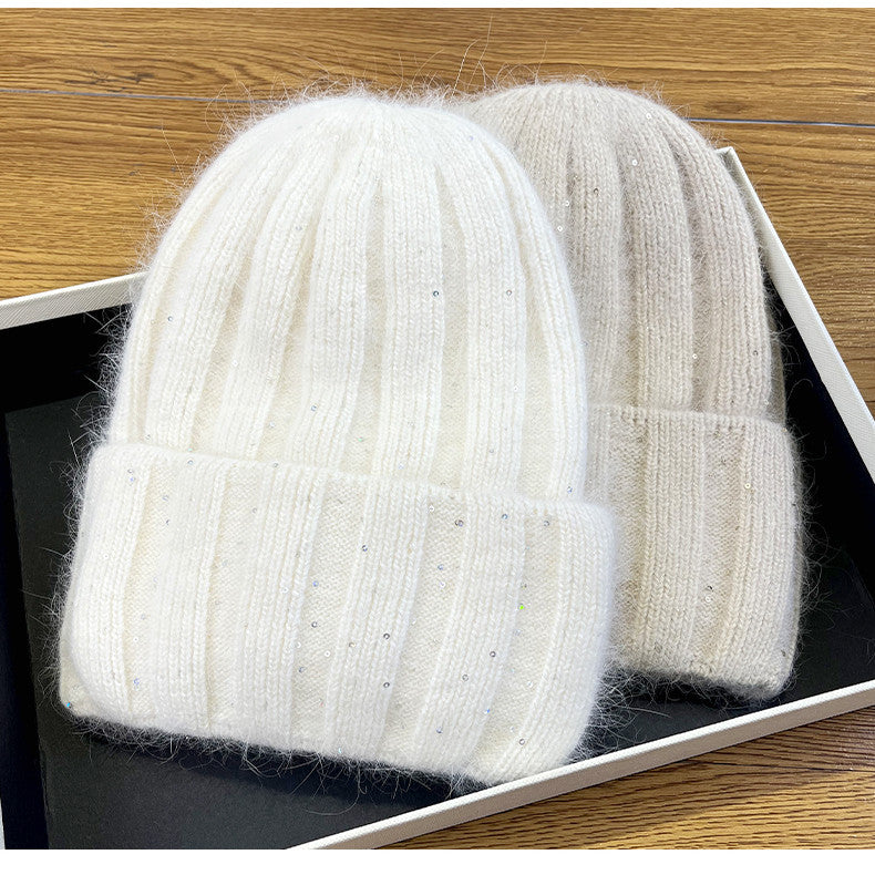 Woolen Korean Version Versatile Melon Skin Hat