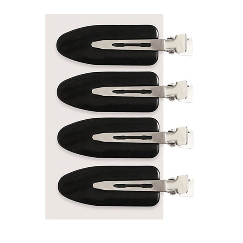 Small Leaf Duckbill Clip DIY Seamless Hair Clip Handmade Material