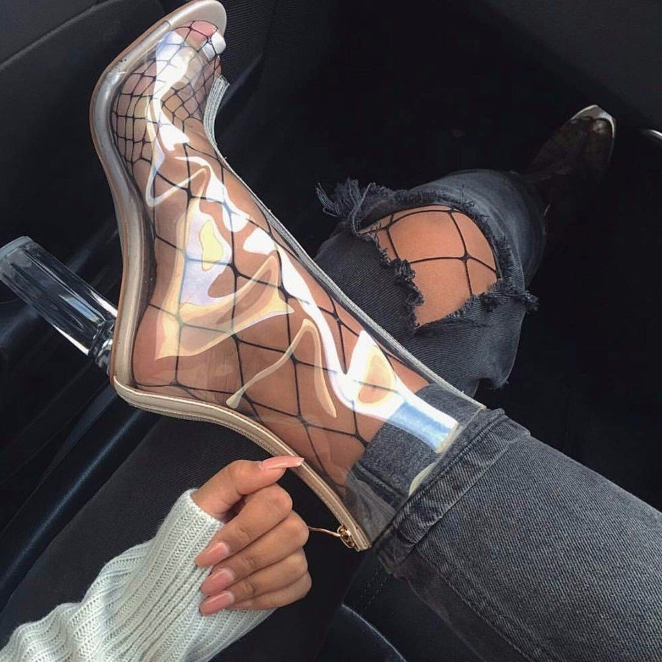 Ladies European And American Boots And Sandals