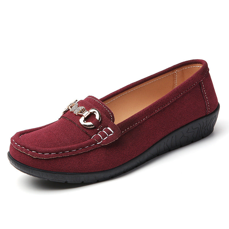 Loafer Shoes New Style Casual Flat-heeled Women's