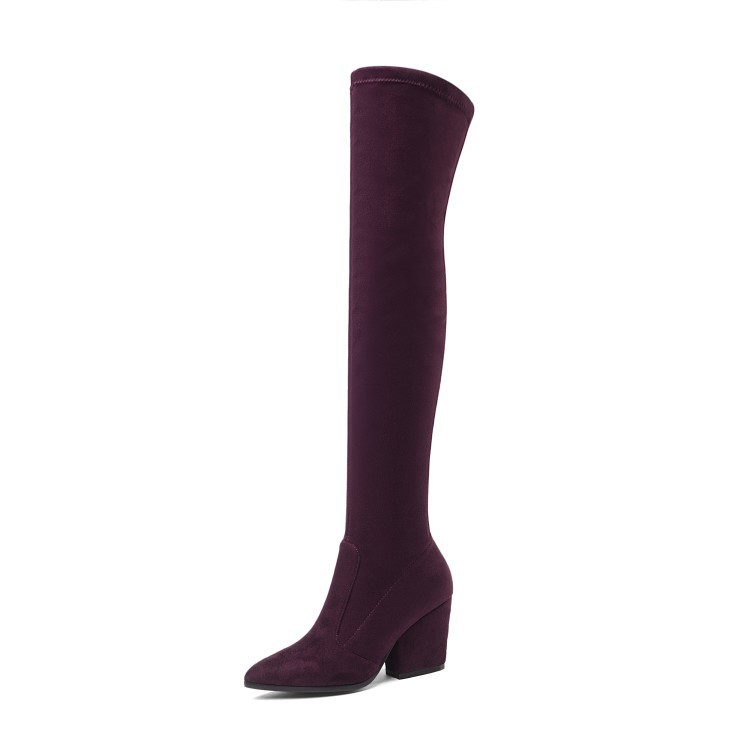 Thick And High-heeled Boots Are Thin In Winter