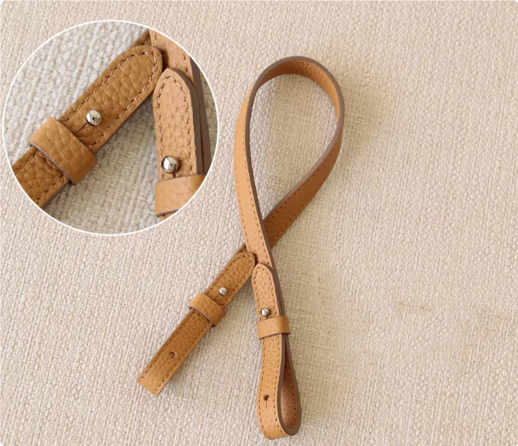 Genuine Leather Women's Bag Strap Accessories Replacement Spaghetti Strap