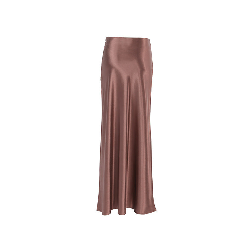 Retro Elegant Brown Dress
