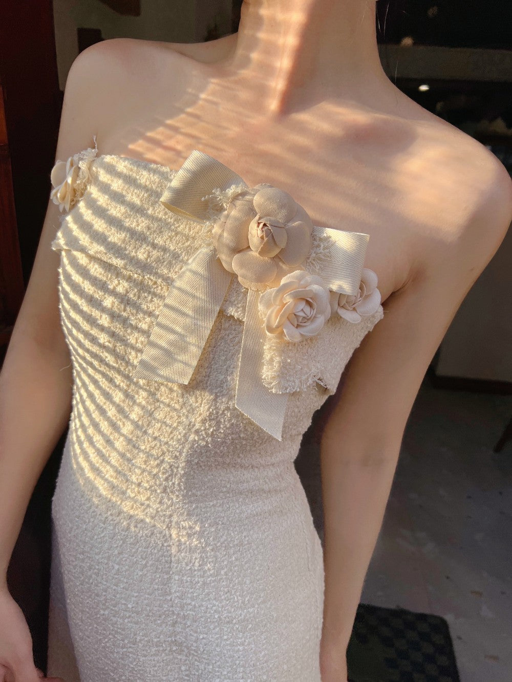 Feminine Slim Fit Light Dress