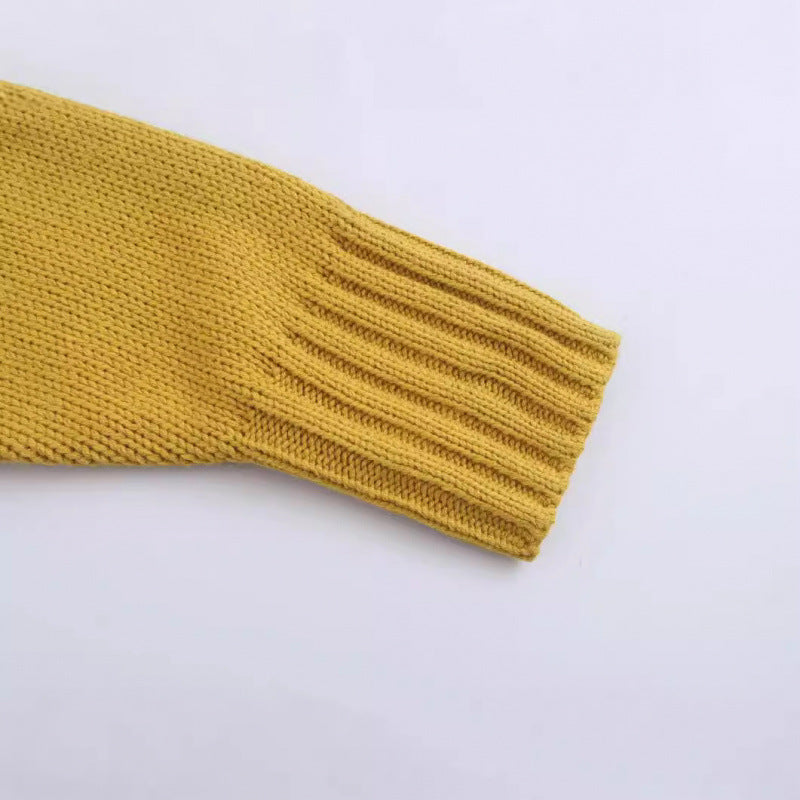 New Fall Women's Clothing Stylish Simple And Versatile Knitwear