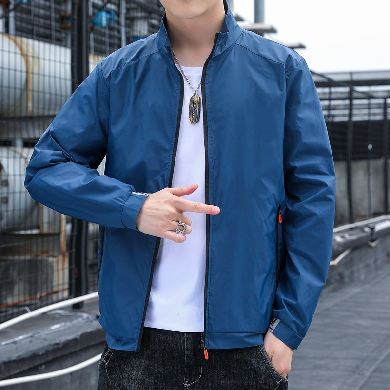 Men's Lapel Casual UV Protection Jacket