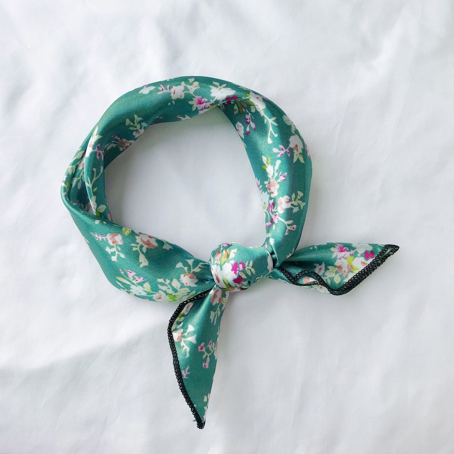 Decorative Spring And Autumn Chiffon Print Small Scarf