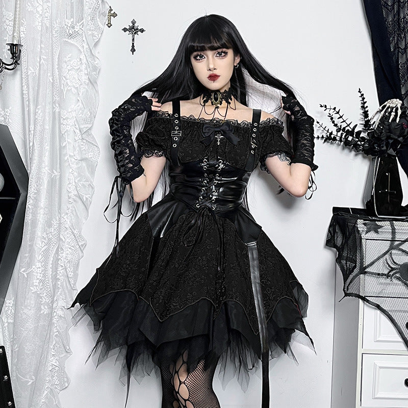 Dark Temperament Graceful And Fashionable Slimming Vest Waist