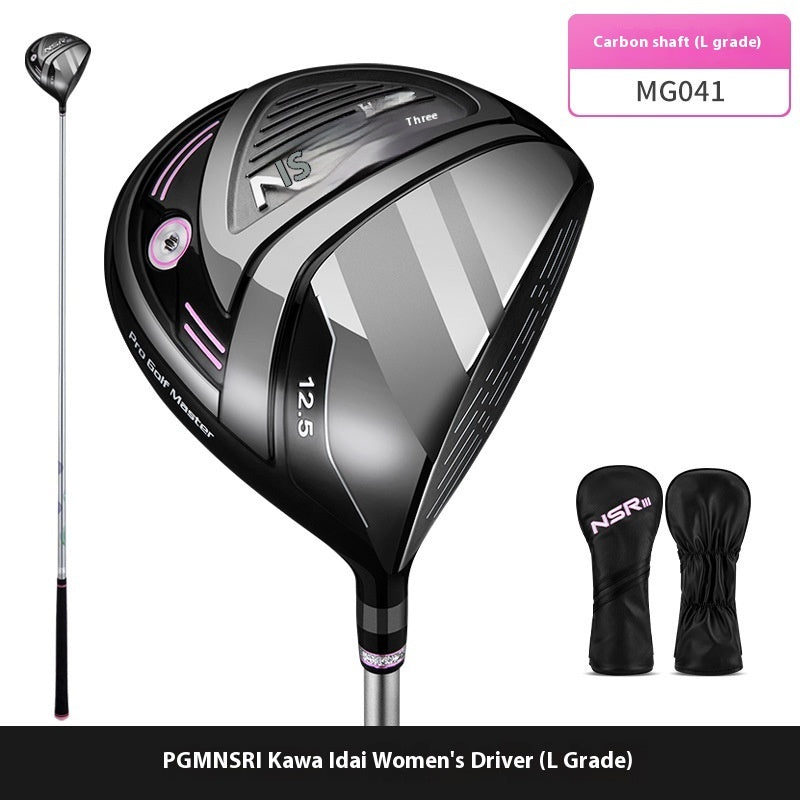 PGM Golf Club Ladies No 1 WoodNo 3No 5 Serve Wood Rod Titanium No 1 Carbon Rod High Rebound