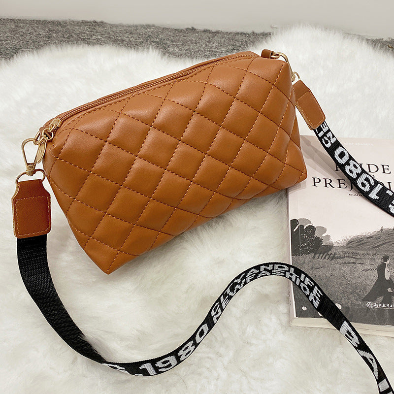 Lychee Pattern Single Shoulder Cross Body Bag For Women