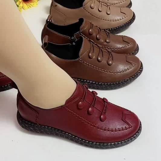 Non-slip Soft Bottom Beef Tendon Bottom Outdoor All-matching Pumps
