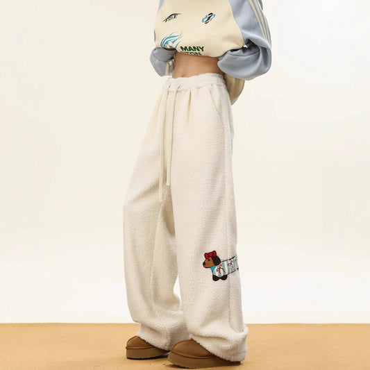 Sausage Dog Cotton Pants Men And Women Winter Thicken Thermal