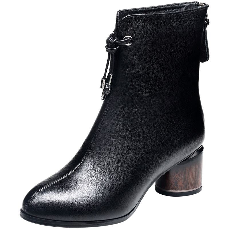 Winter New Style Korean Mother Boots Black Fashion Women's Boots