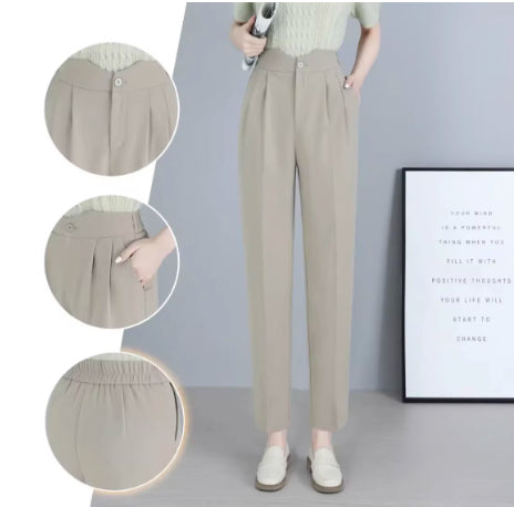 Fall Women's Clothing Slim Fit Slimming Skinny Pants Drape All-matching Harem Pants Casual Outdoor Trendy Ankle Length Pants