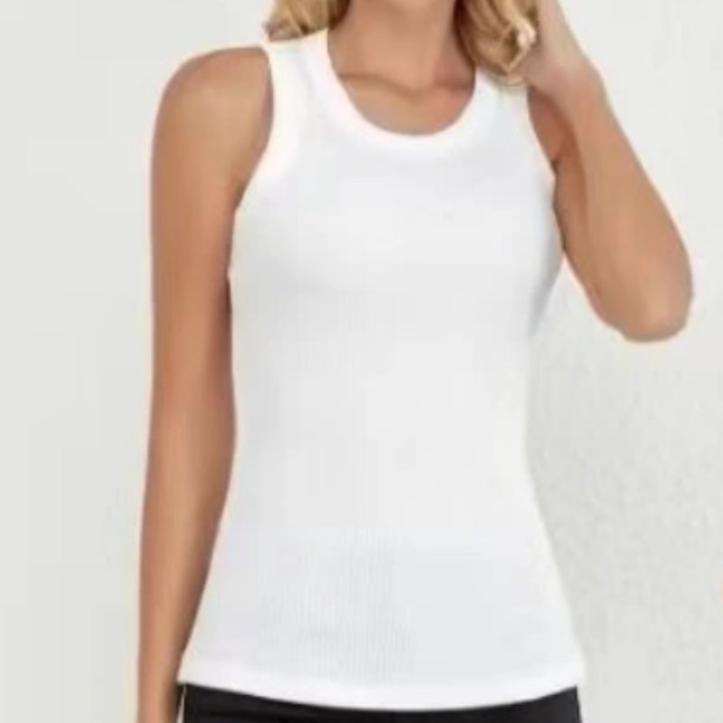 Solid Color Home Vest Can Be Worn Outside