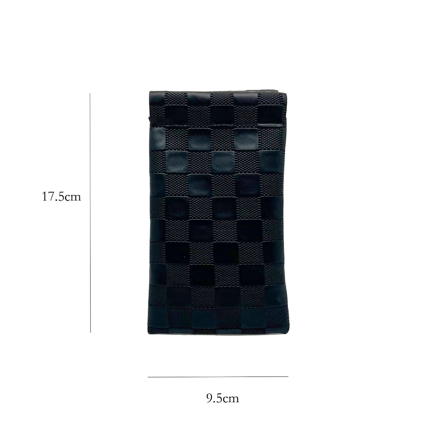 Leather Glasses Bag Automatic Closed Shrapnel Mouth