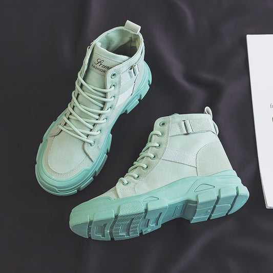 Knight Short High-top Booties