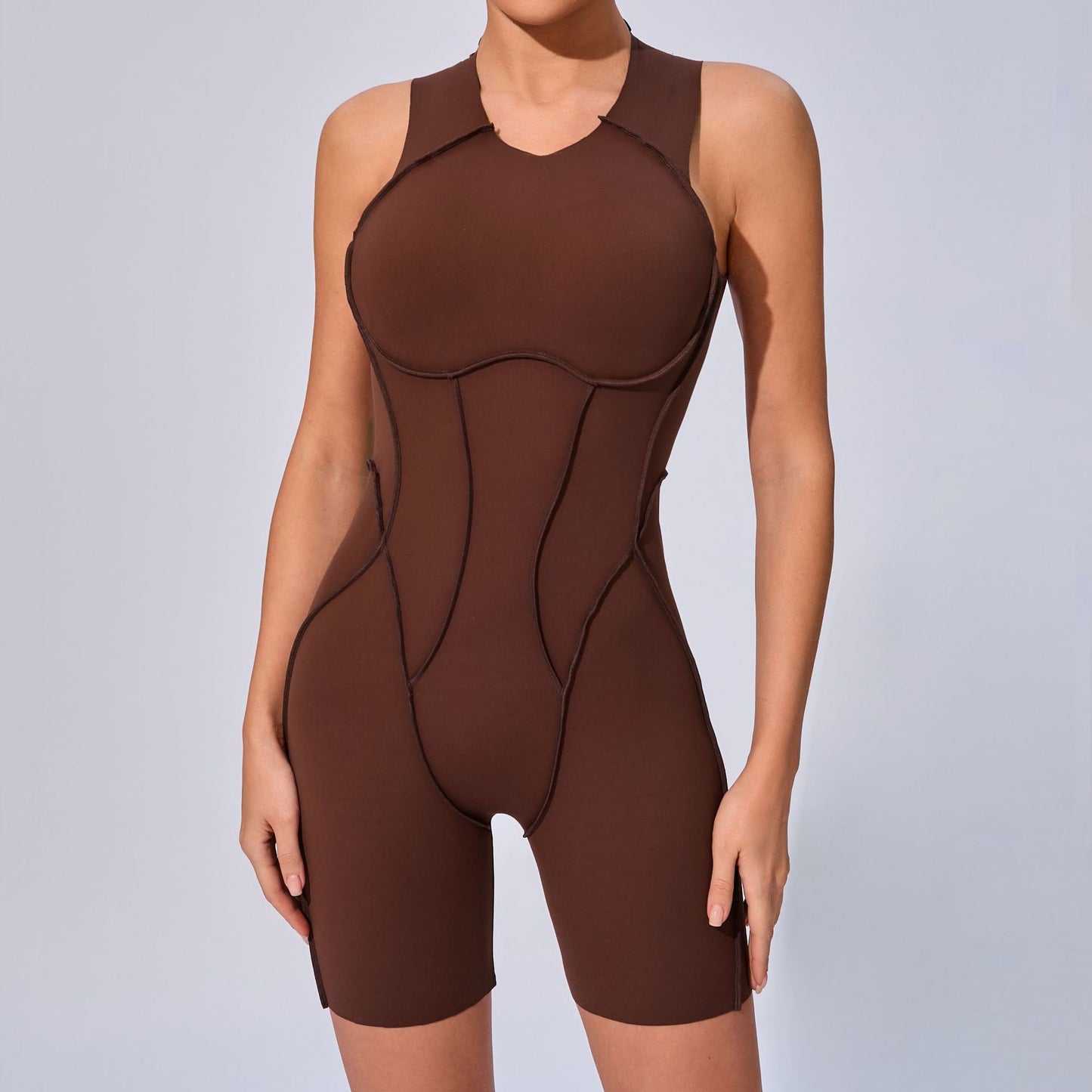 Fashion Jumpsuit Women's Running Sports Workout Clothes