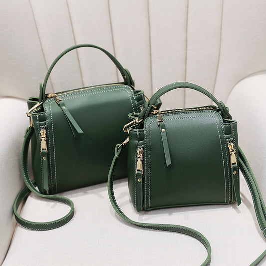 College Bucket Fashion One-shoulder Diagonal Bag