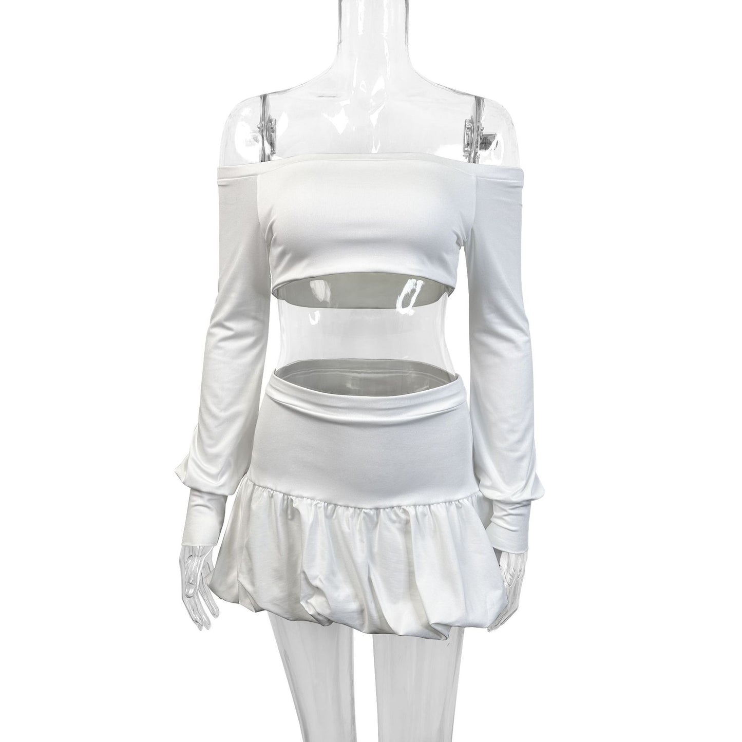 European And American-style Sexy Midriff-baring Top