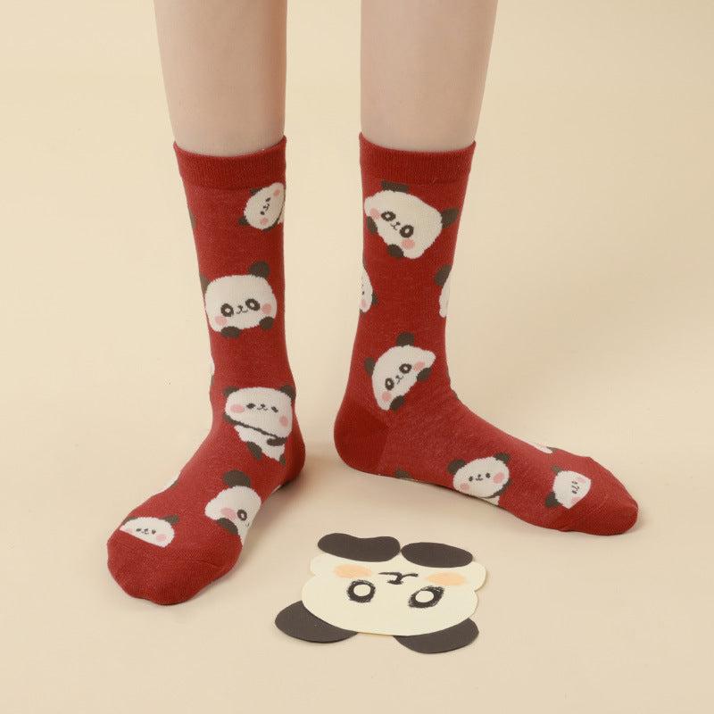 Animal Head Cute Korean Illustration Wind Socks