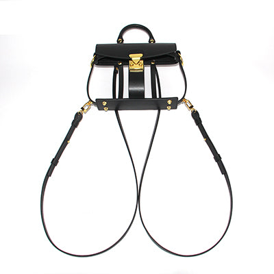 Leather Case One Shoulder Cross Body Underarm Bag Set