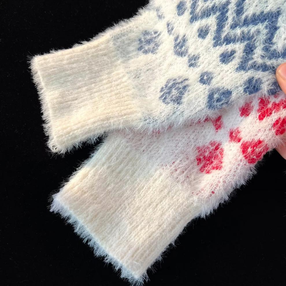 Men's Polyester Warm Sweater In Winter