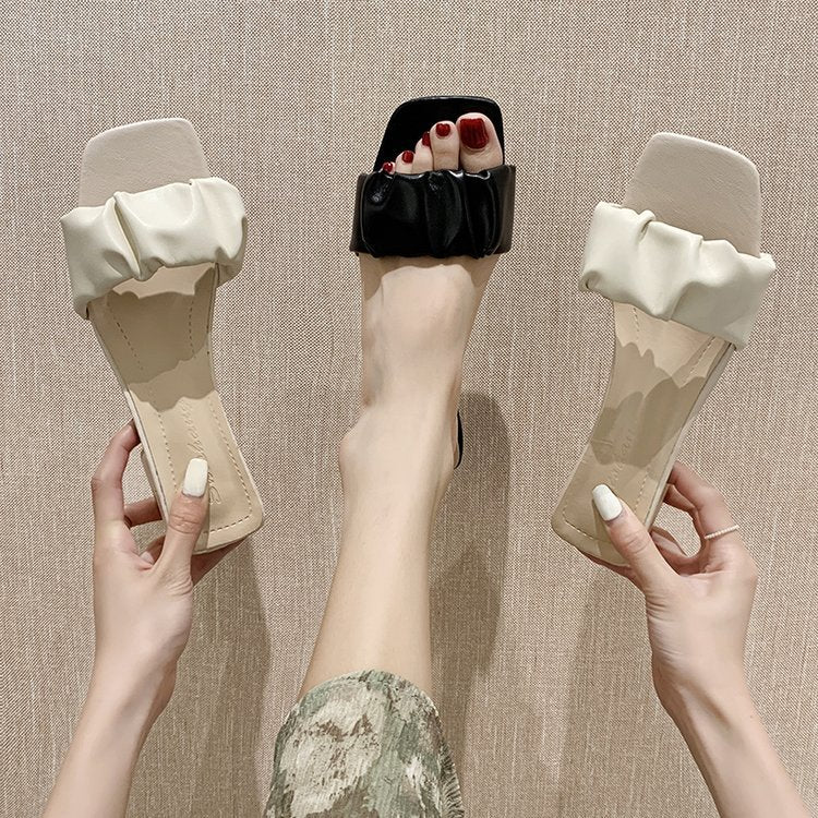 Fairy Style Thick And Thick Soles Wear Fashionable Word Belt