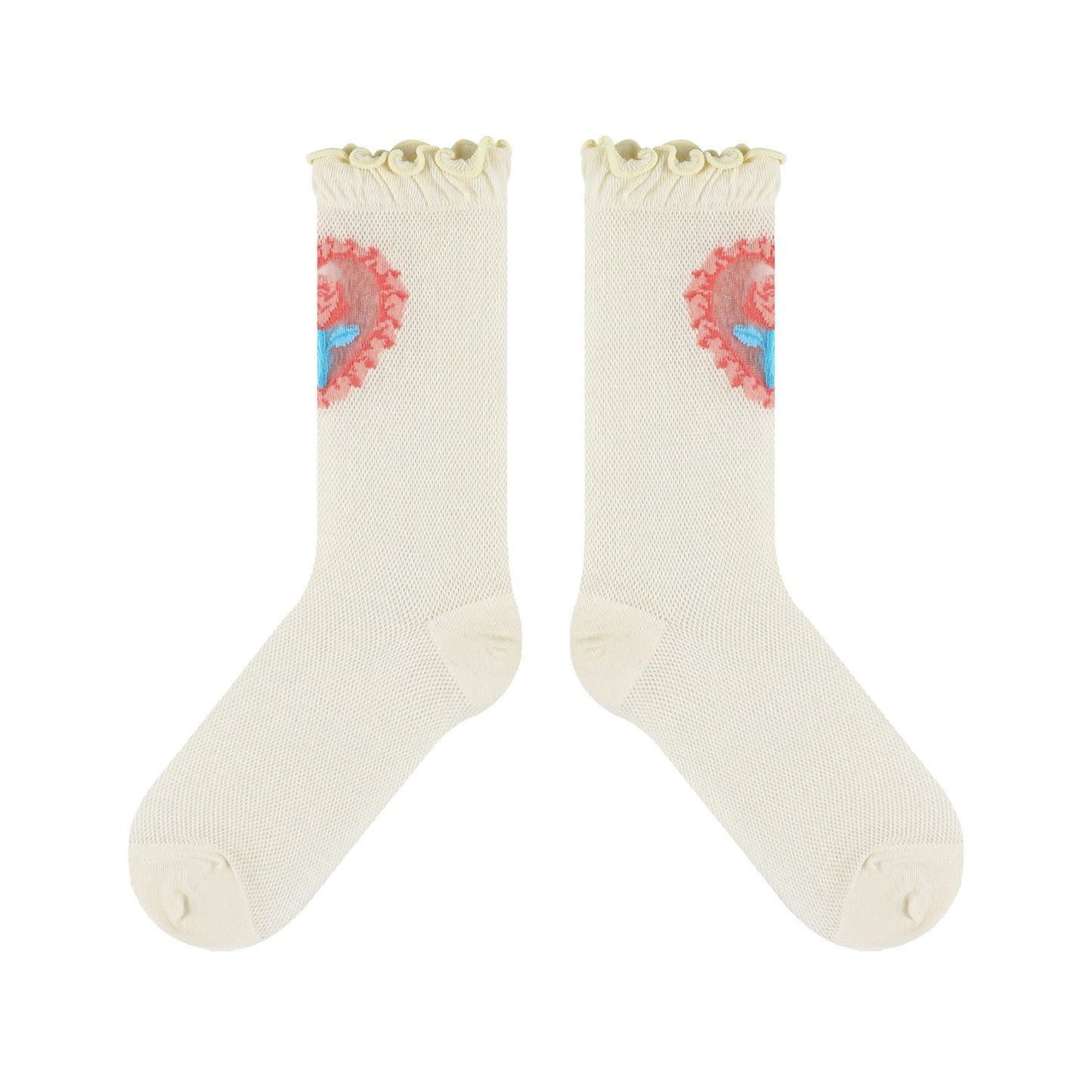 Retro Fashion Patterned Stockings Thin