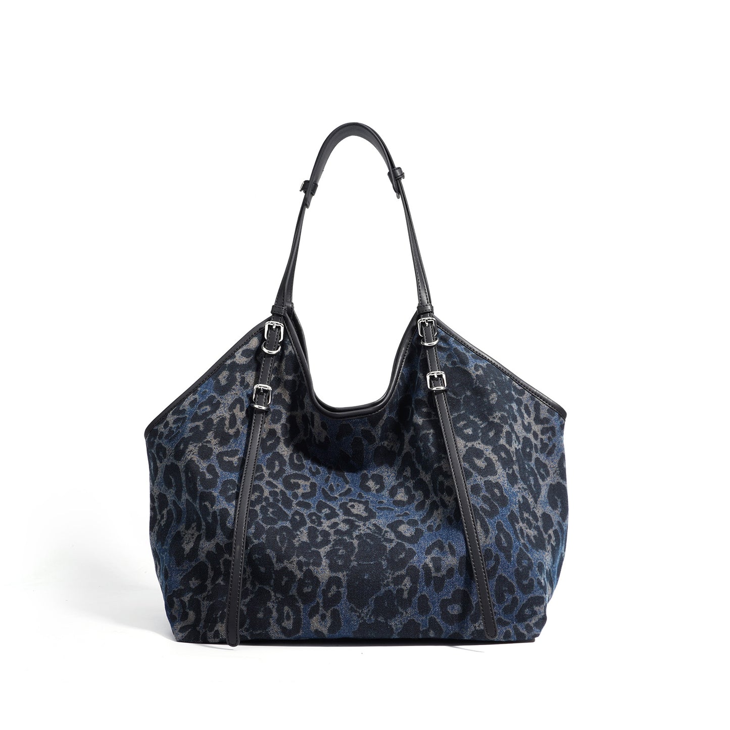 Kvinder Denim Patchwork Casual Skuldertaske