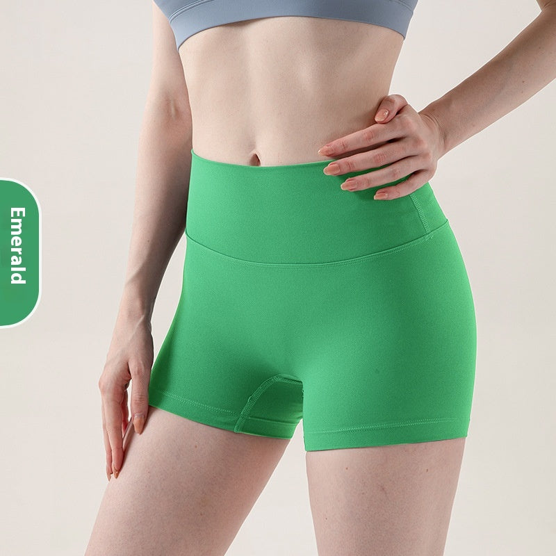 New Outdoor Three Points Yoga Pants Women's Summer Quick-drying High Waist