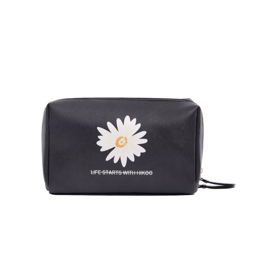 New PU Hand Cosmetic Bag Small Daisy
