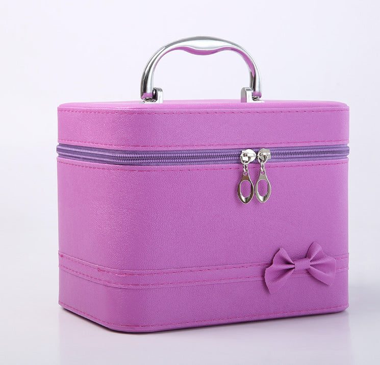 Cute And Fashionable Women's Box Storage Bag Cosmetic Case