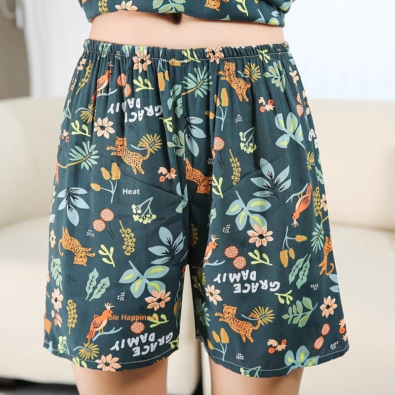 Middle-aged And Elderly Women's Home Shorts