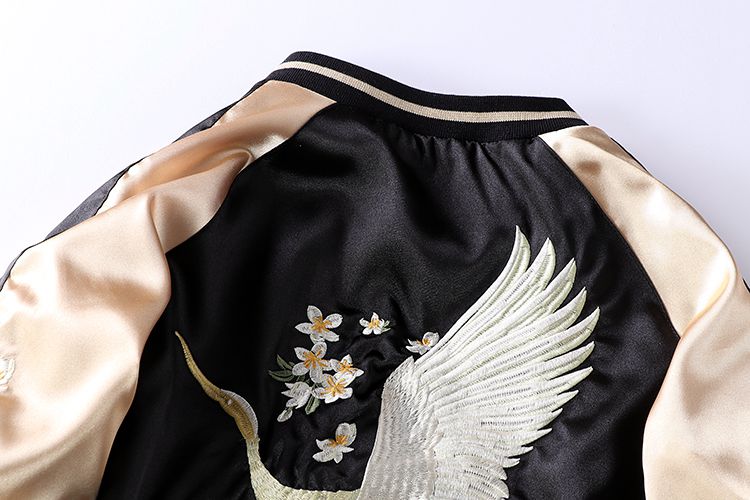 Baseball Suit Men's And Women's Embroidered Yokosuka Jacket