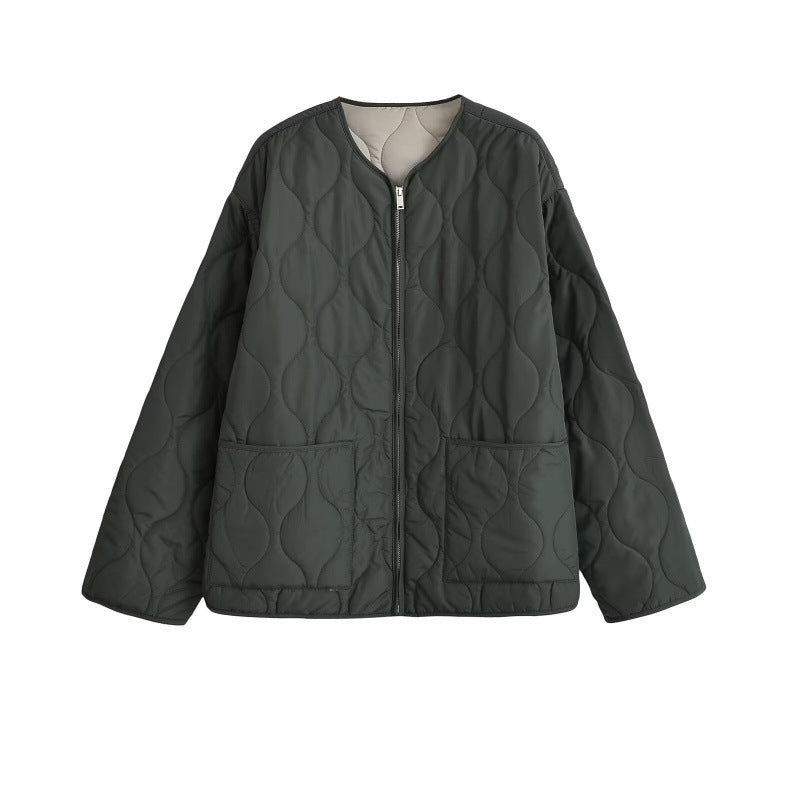 Autumn Loose Casual Cotton-padded Jacket Coat