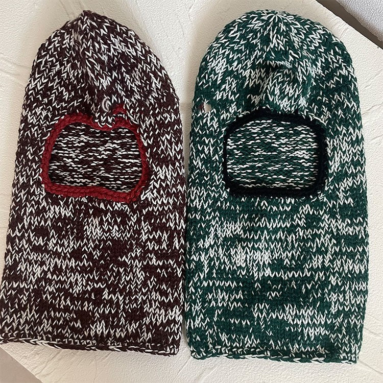 Retro Heather Mask Pullover Hat