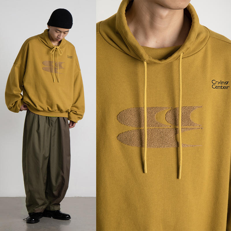 Unisex Casual Turtleneck Loose Drop Sweatshirt